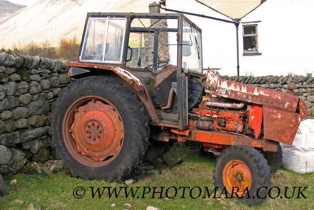 A David Brown tractor